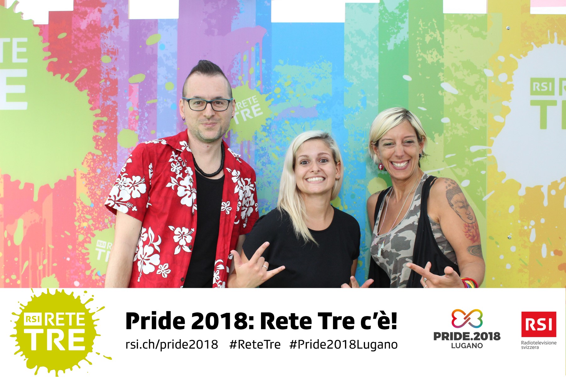 Rivedi tutte le foto scattate da Rete Tre al Pride 2018 su rsi.ch/retetre #RSIReteTre #Pride2018Lugano. Foto:
