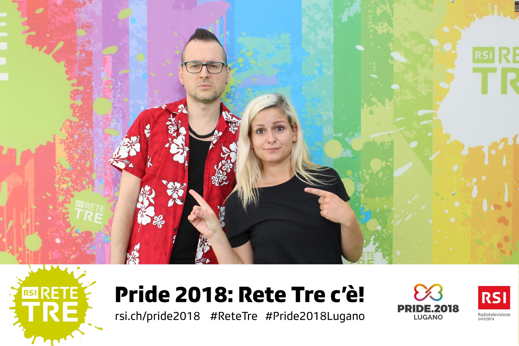 Rivedi tutte le foto scattate da Rete Tre al Pride 2018 su rsi.ch/retetre #RSIReteTre #Pride2018Lugano. Foto: