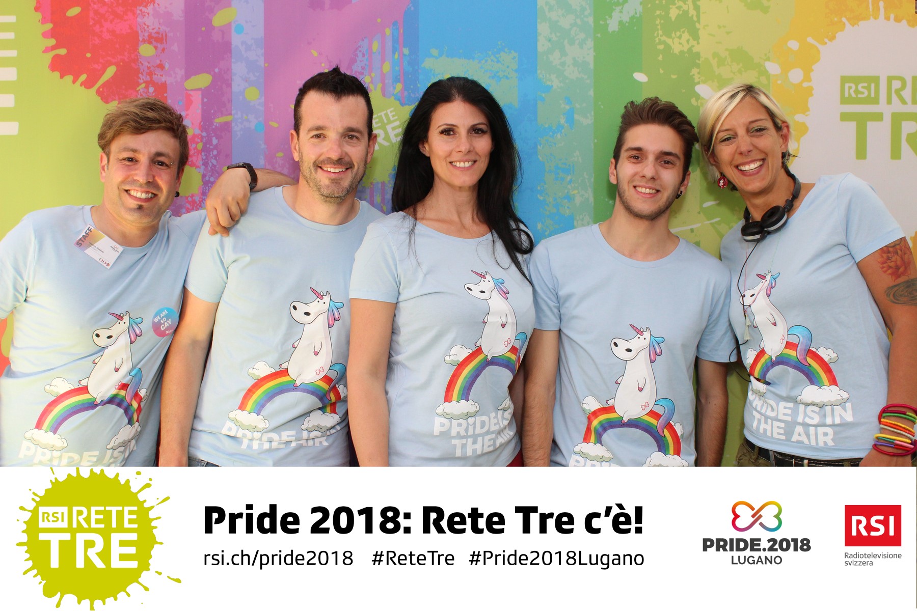 Rivedi tutte le foto scattate da Rete Tre al Pride 2018 su rsi.ch/retetre #RSIReteTre #Pride2018Lugano. Foto:
