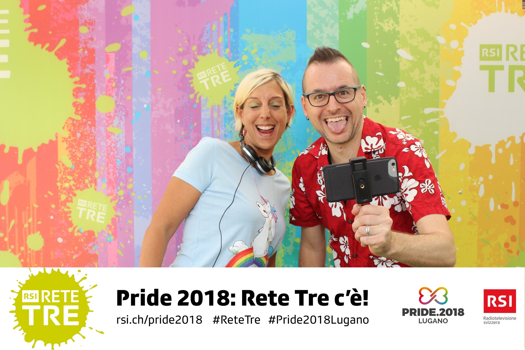 Rivedi tutte le foto scattate da Rete Tre al Pride 2018 su rsi.ch/retetre #RSIReteTre #Pride2018Lugano. Foto: