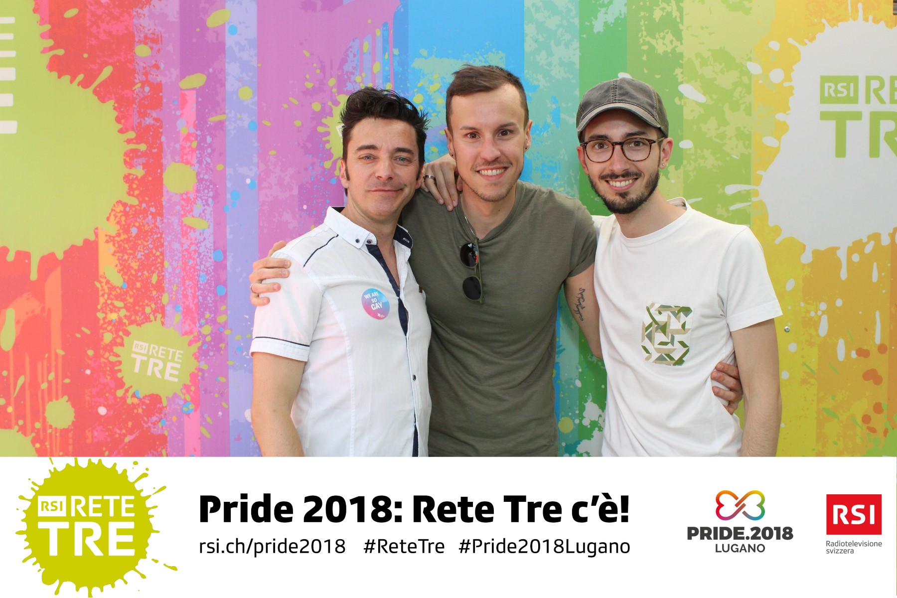 Rivedi tutte le foto scattate da Rete Tre al Pride 2018 su rsi.ch/retetre #RSIReteTre #Pride2018Lugano. Foto: