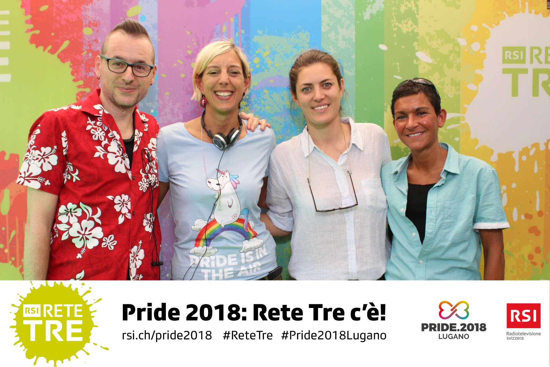 Rivedi tutte le foto scattate da Rete Tre al Pride 2018 su rsi.ch/retetre #RSIReteTre #Pride2018Lugano. Foto: