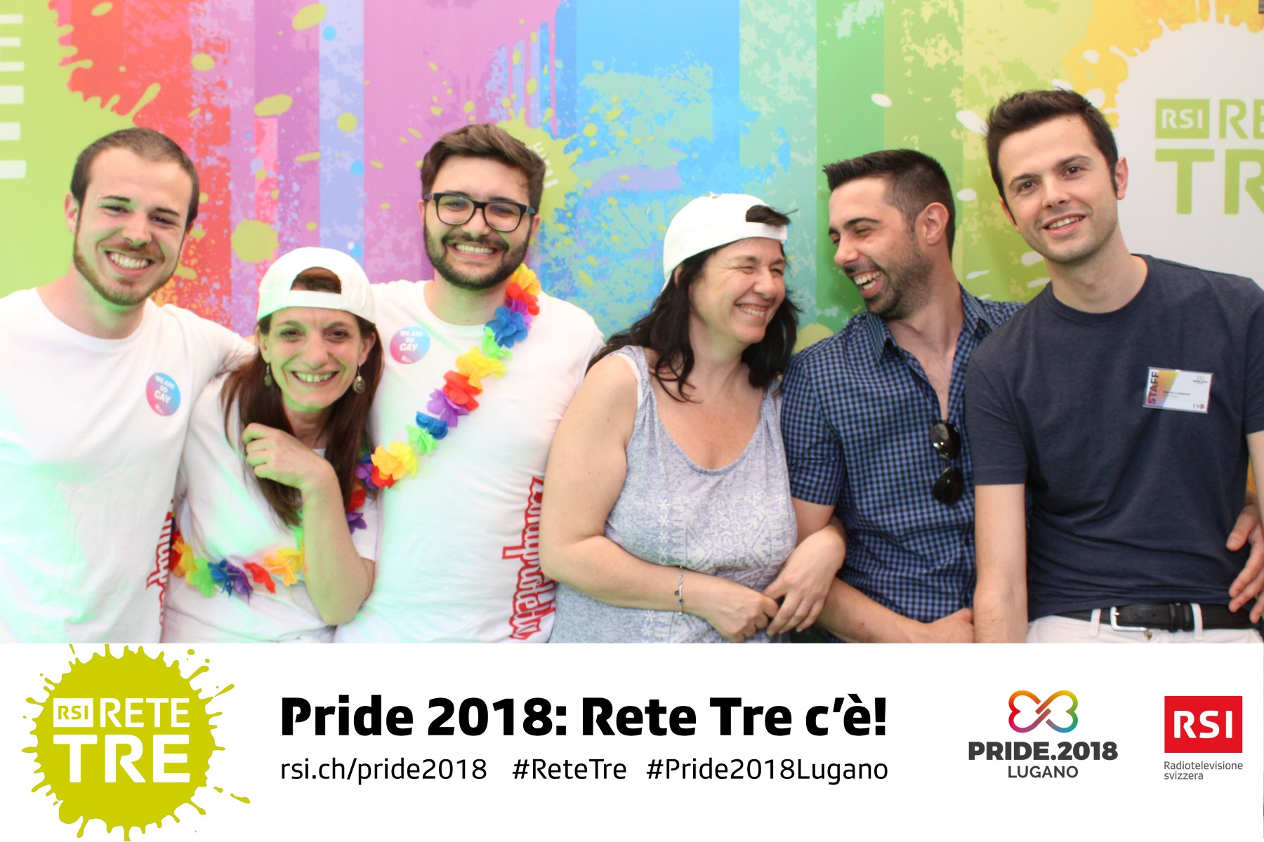 Rivedi tutte le foto scattate da Rete Tre al Pride 2018 su rsi.ch/retetre #RSIReteTre #Pride2018Lugano. Foto: