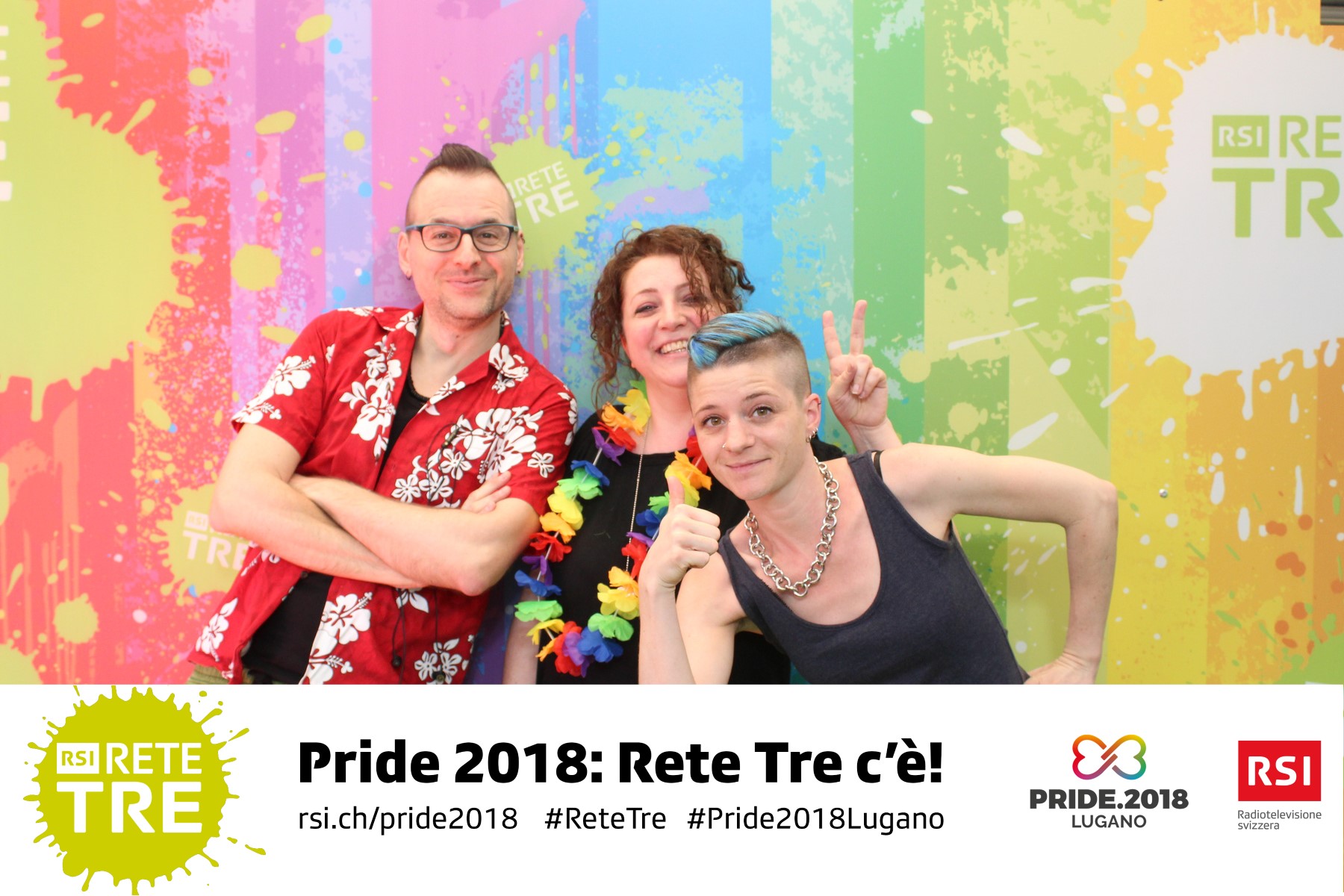 Rivedi tutte le foto scattate da Rete Tre al Pride 2018 su rsi.ch/retetre #RSIReteTre #Pride2018Lugano. Foto: