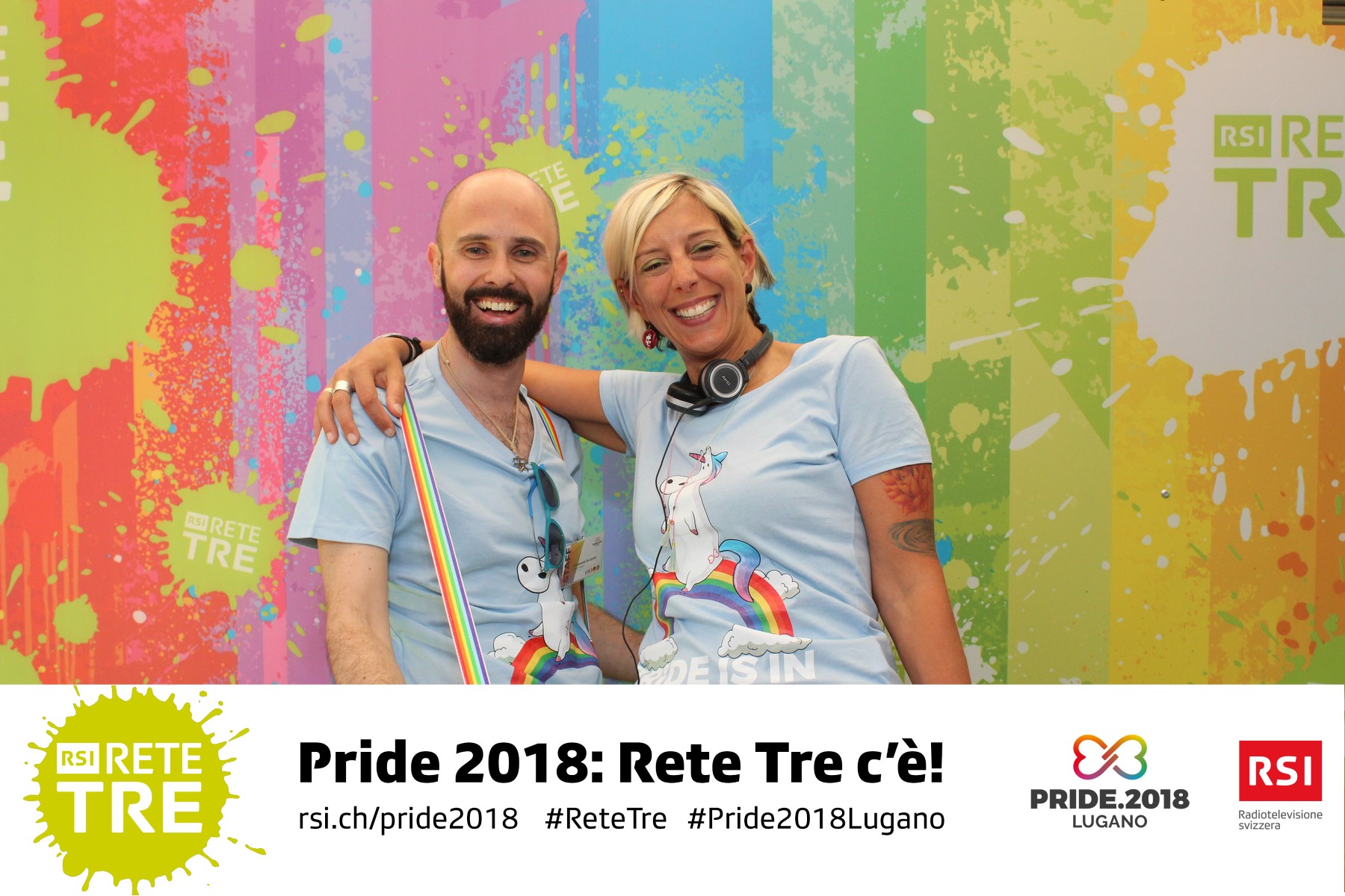 Rivedi tutte le foto scattate da Rete Tre al Pride 2018 su rsi.ch/retetre #RSIReteTre #Pride2018Lugano. Foto: