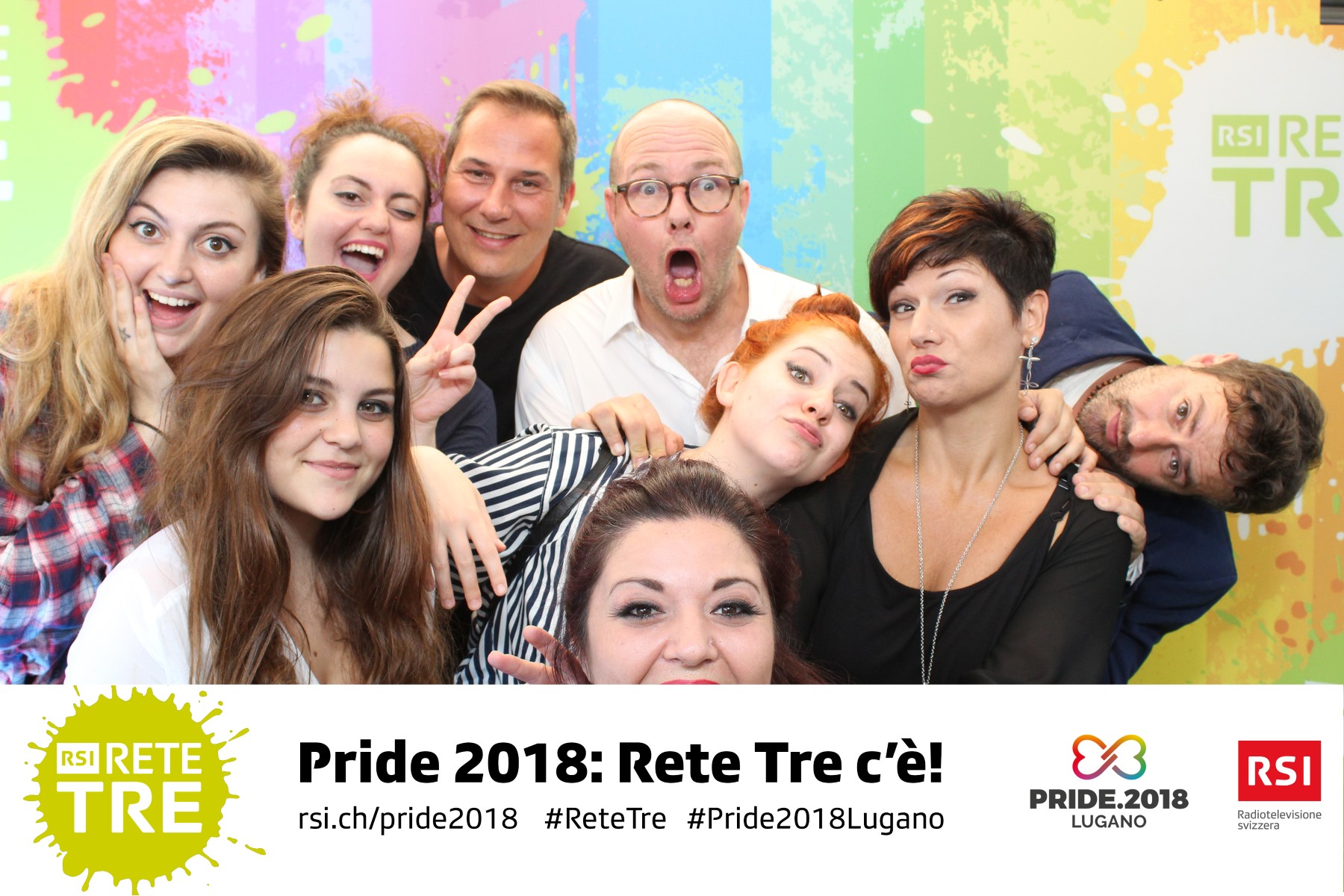 Rivedi tutte le foto scattate da Rete Tre al Pride 2018 su rsi.ch/retetre #RSIReteTre #Pride2018Lugano. Foto: