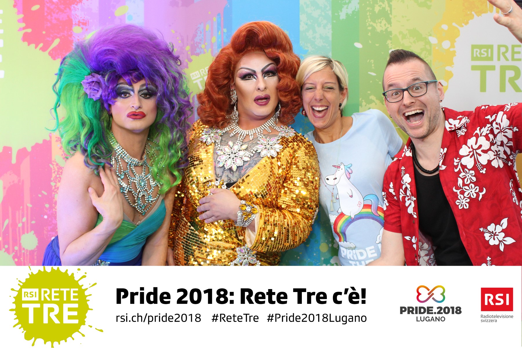 Rivedi tutte le foto scattate da Rete Tre al Pride 2018 su rsi.ch/retetre #RSIReteTre #Pride2018Lugano. Foto: