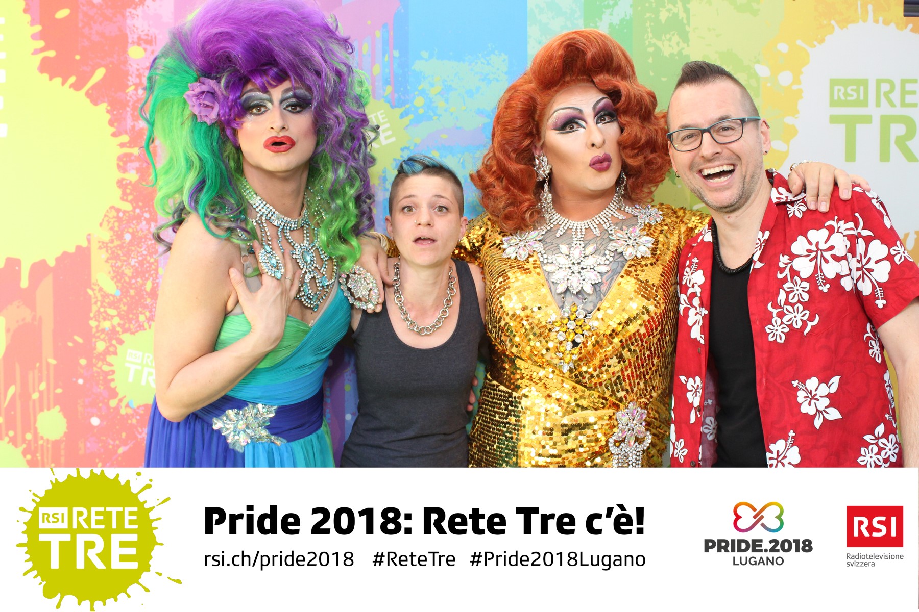 Rivedi tutte le foto scattate da Rete Tre al Pride 2018 su rsi.ch/retetre #RSIReteTre #Pride2018Lugano. Foto: