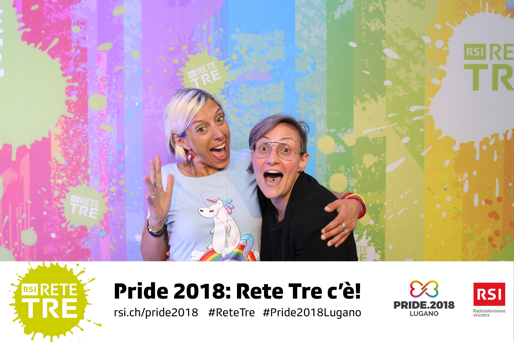 Rivedi tutte le foto scattate da Rete Tre al Pride 2018 su rsi.ch/retetre #RSIReteTre #Pride2018Lugano. Foto:
