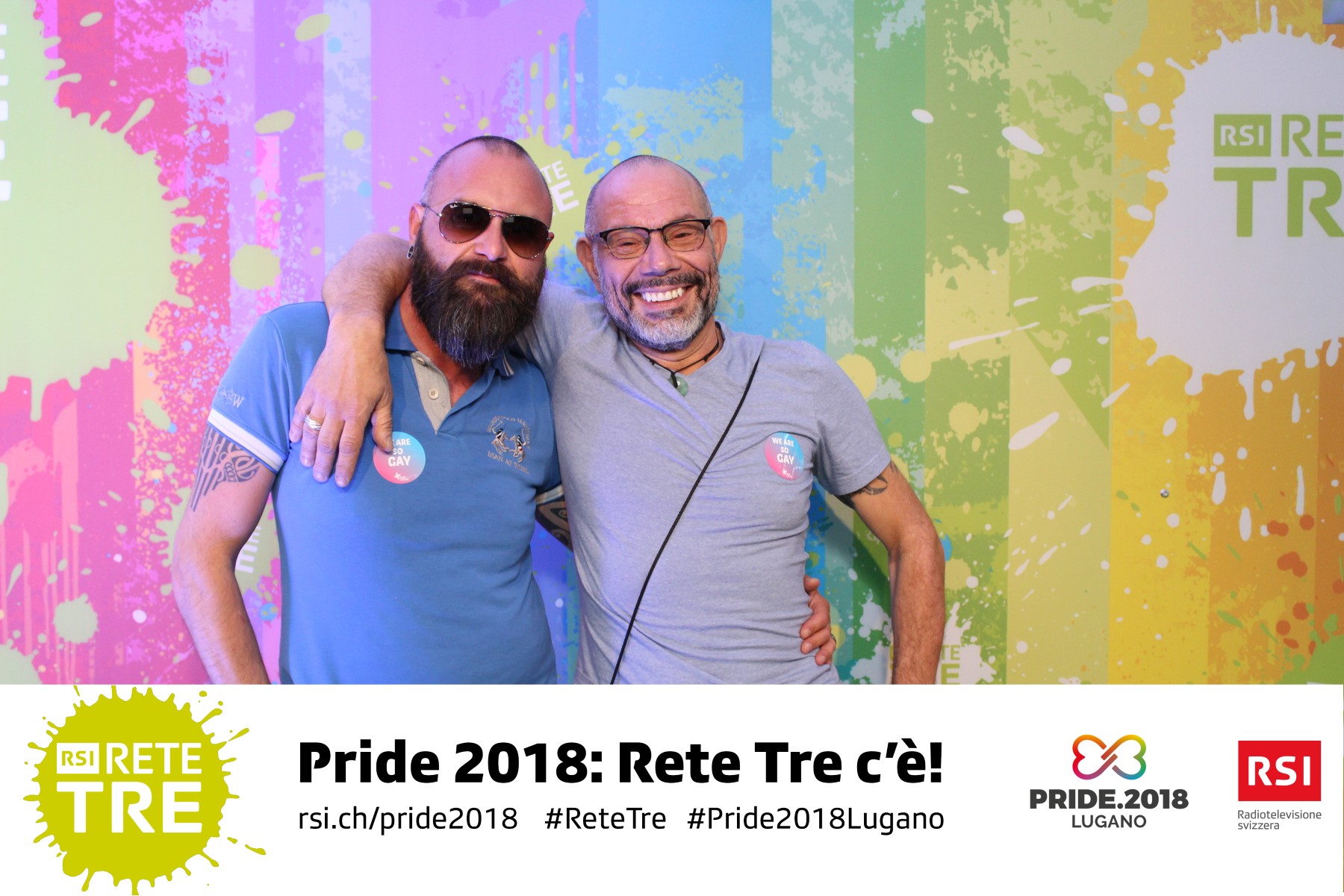 Rivedi tutte le foto scattate da Rete Tre al Pride 2018 su rsi.ch/retetre #RSIReteTre #Pride2018Lugano. Foto: