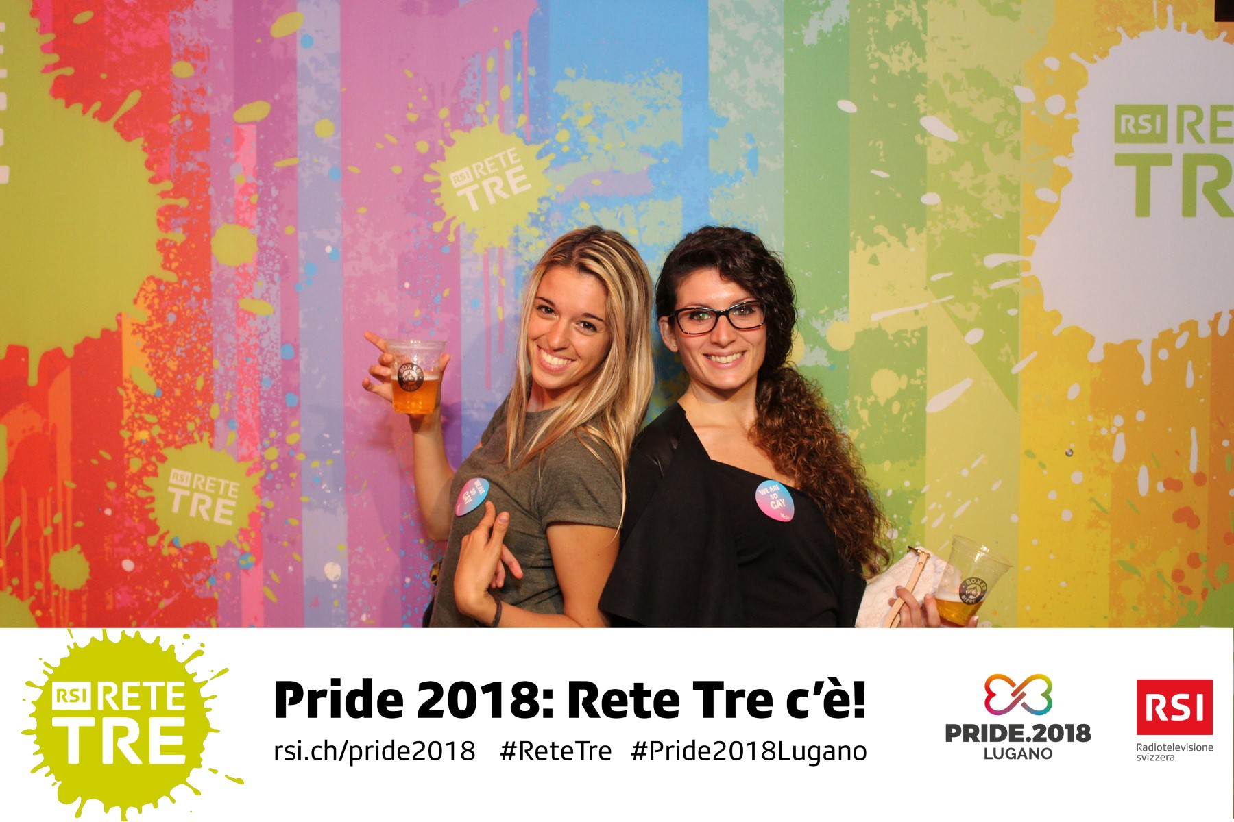 Rivedi tutte le foto scattate da Rete Tre al Pride 2018 su rsi.ch/retetre #RSIReteTre #Pride2018Lugano. Foto:
