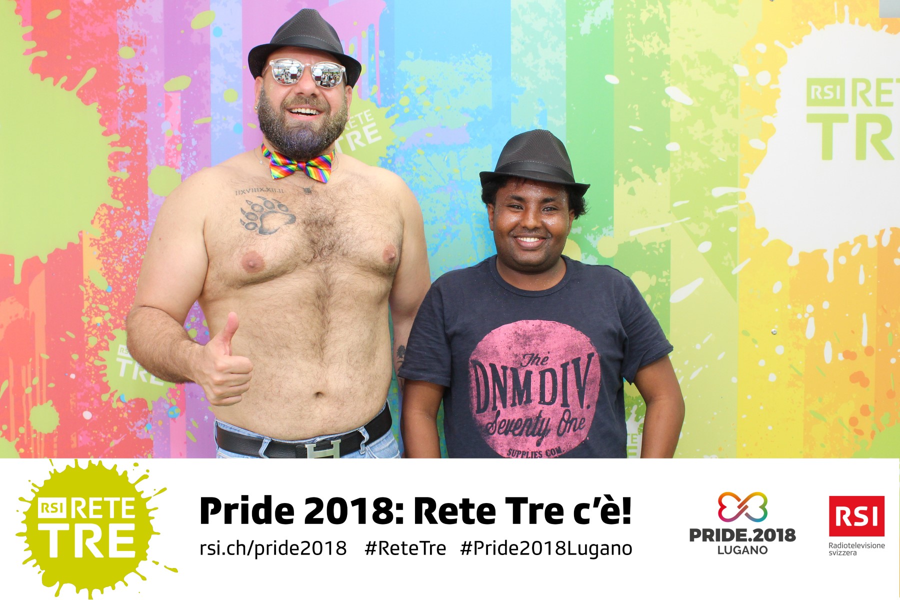 Rivedi tutte le foto scattate da Rete Tre al Pride 2018 su rsi.ch/retetre #RSIReteTre #Pride2018Lugano. Foto: