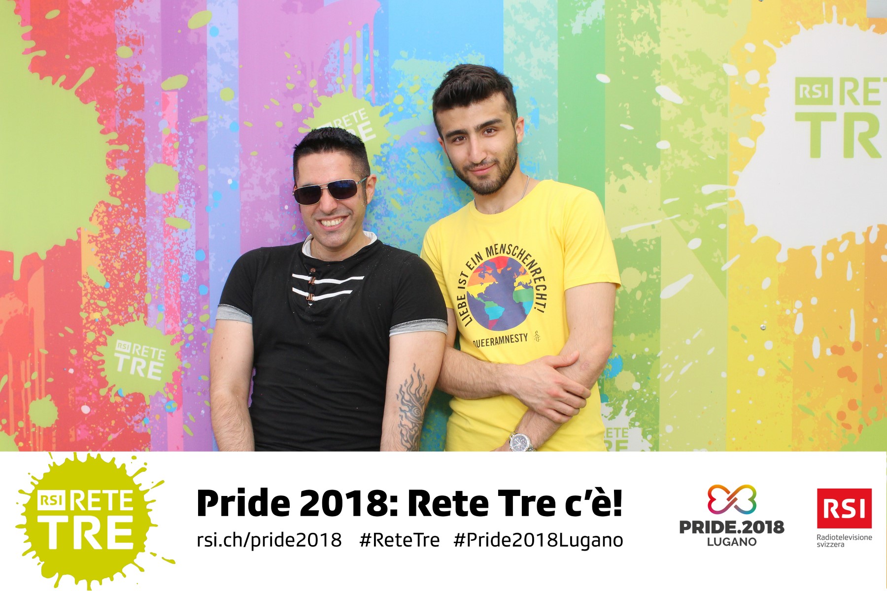 Rivedi tutte le foto scattate da Rete Tre al Pride 2018 su rsi.ch/retetre #RSIReteTre #Pride2018Lugano. Foto: