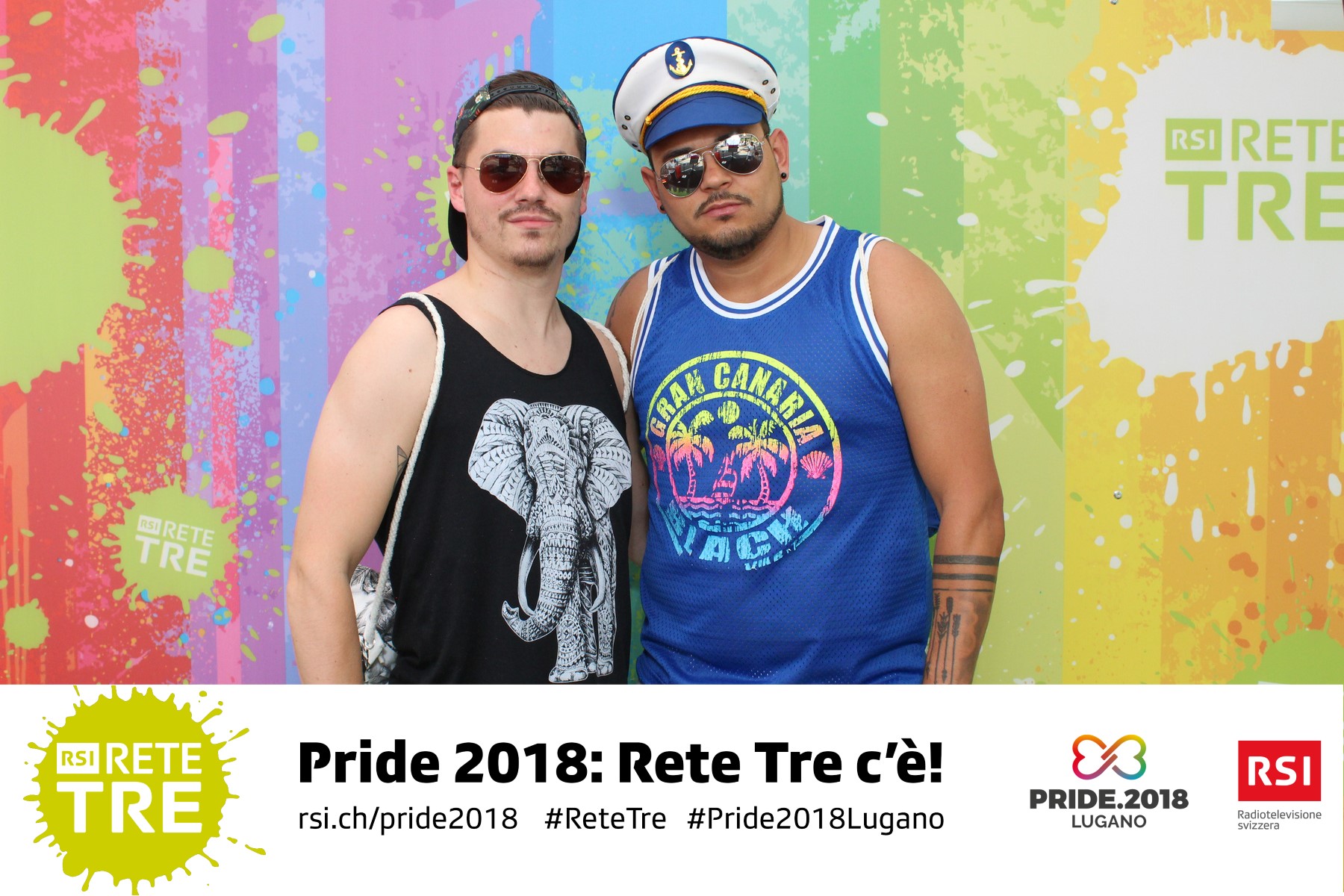 Rivedi tutte le foto scattate da Rete Tre al Pride 2018 su rsi.ch/retetre #RSIReteTre #Pride2018Lugano. Foto: