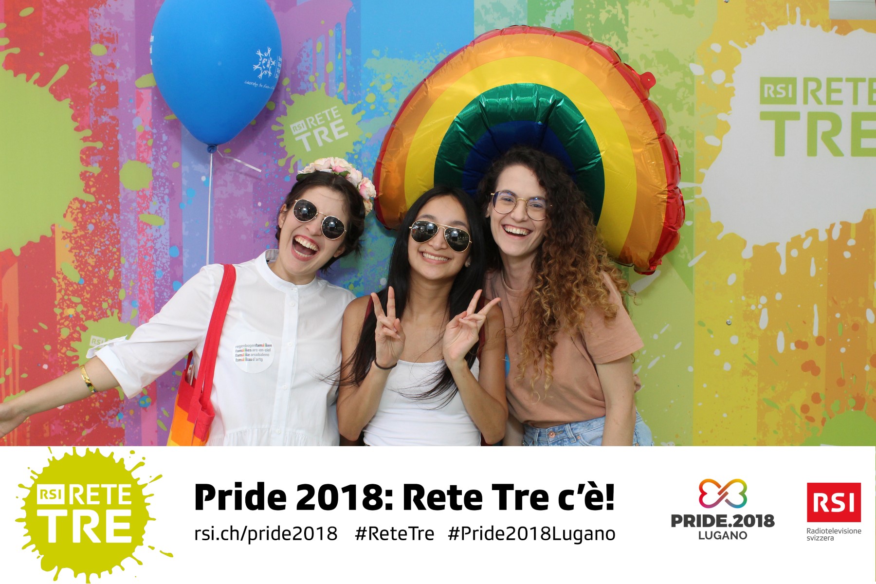 Rivedi tutte le foto scattate da Rete Tre al Pride 2018 su rsi.ch/retetre #RSIReteTre #Pride2018Lugano. Foto: