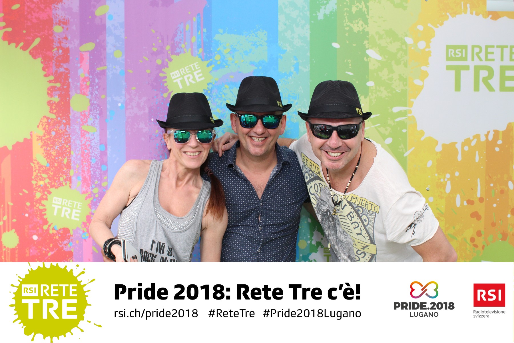 Rivedi tutte le foto scattate da Rete Tre al Pride 2018 su rsi.ch/retetre #RSIReteTre #Pride2018Lugano. Foto: