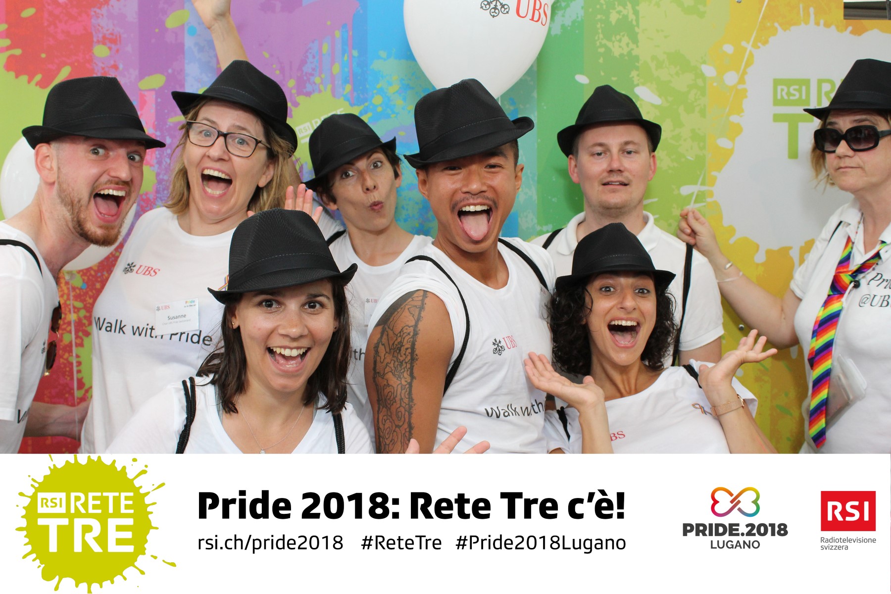 Rivedi tutte le foto scattate da Rete Tre al Pride 2018 su rsi.ch/retetre #RSIReteTre #Pride2018Lugano. Foto: