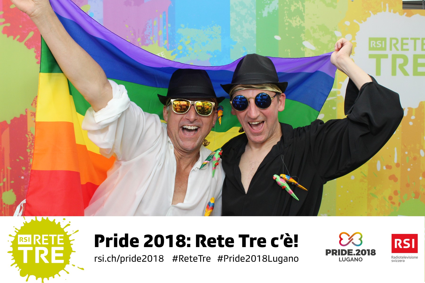 Rivedi tutte le foto scattate da Rete Tre al Pride 2018 su rsi.ch/retetre #RSIReteTre #Pride2018Lugano. Foto: