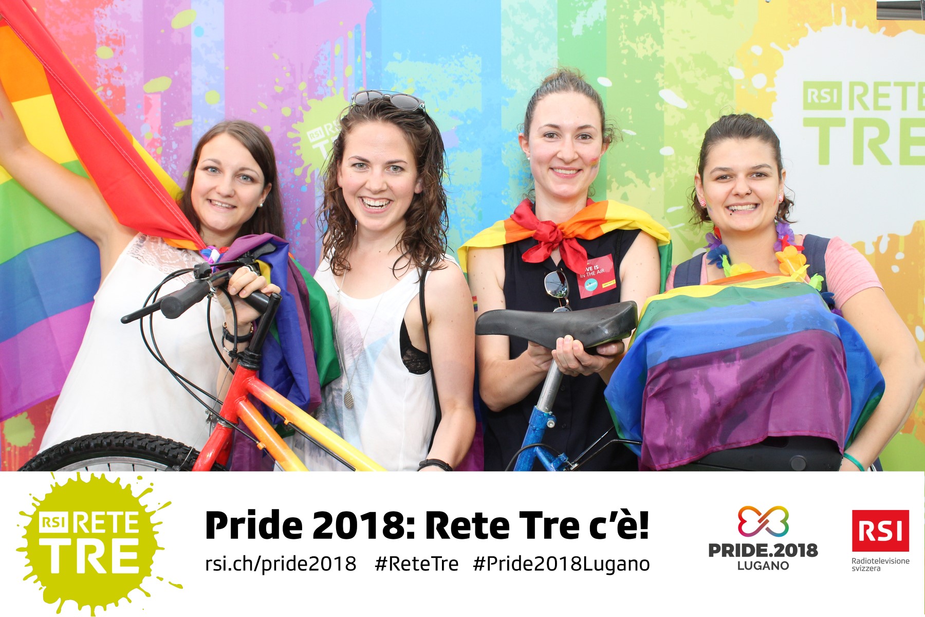 Rivedi tutte le foto scattate da Rete Tre al Pride 2018 su rsi.ch/retetre #RSIReteTre #Pride2018Lugano. Foto: