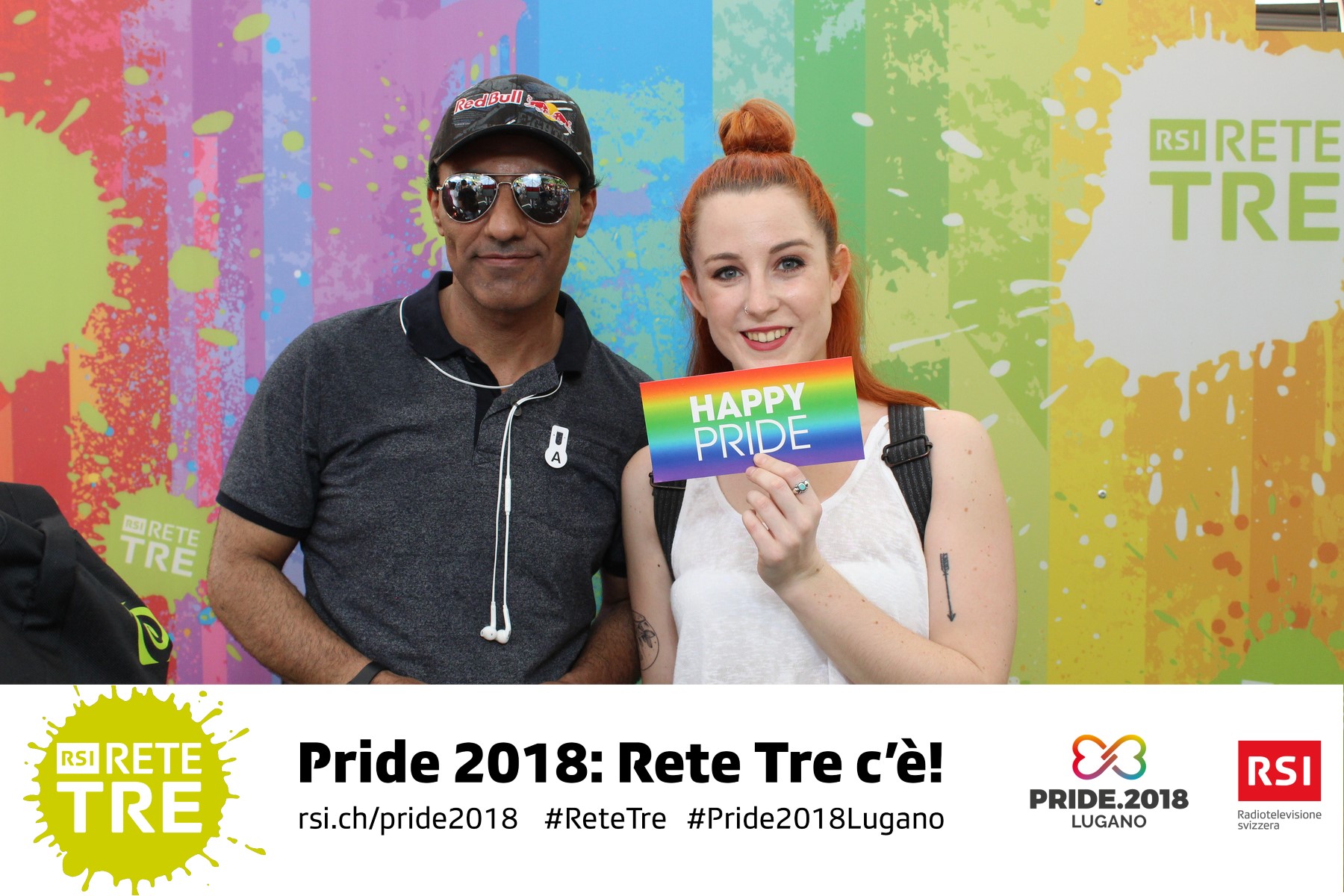 Rivedi tutte le foto scattate da Rete Tre al Pride 2018 su rsi.ch/retetre #RSIReteTre #Pride2018Lugano. Foto:
