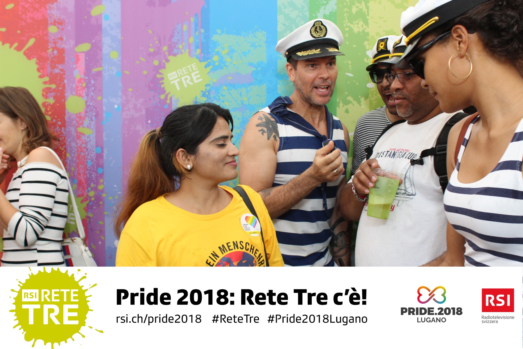 Rivedi tutte le foto scattate da Rete Tre al Pride 2018 su rsi.ch/retetre #RSIReteTre #Pride2018Lugano. Foto: