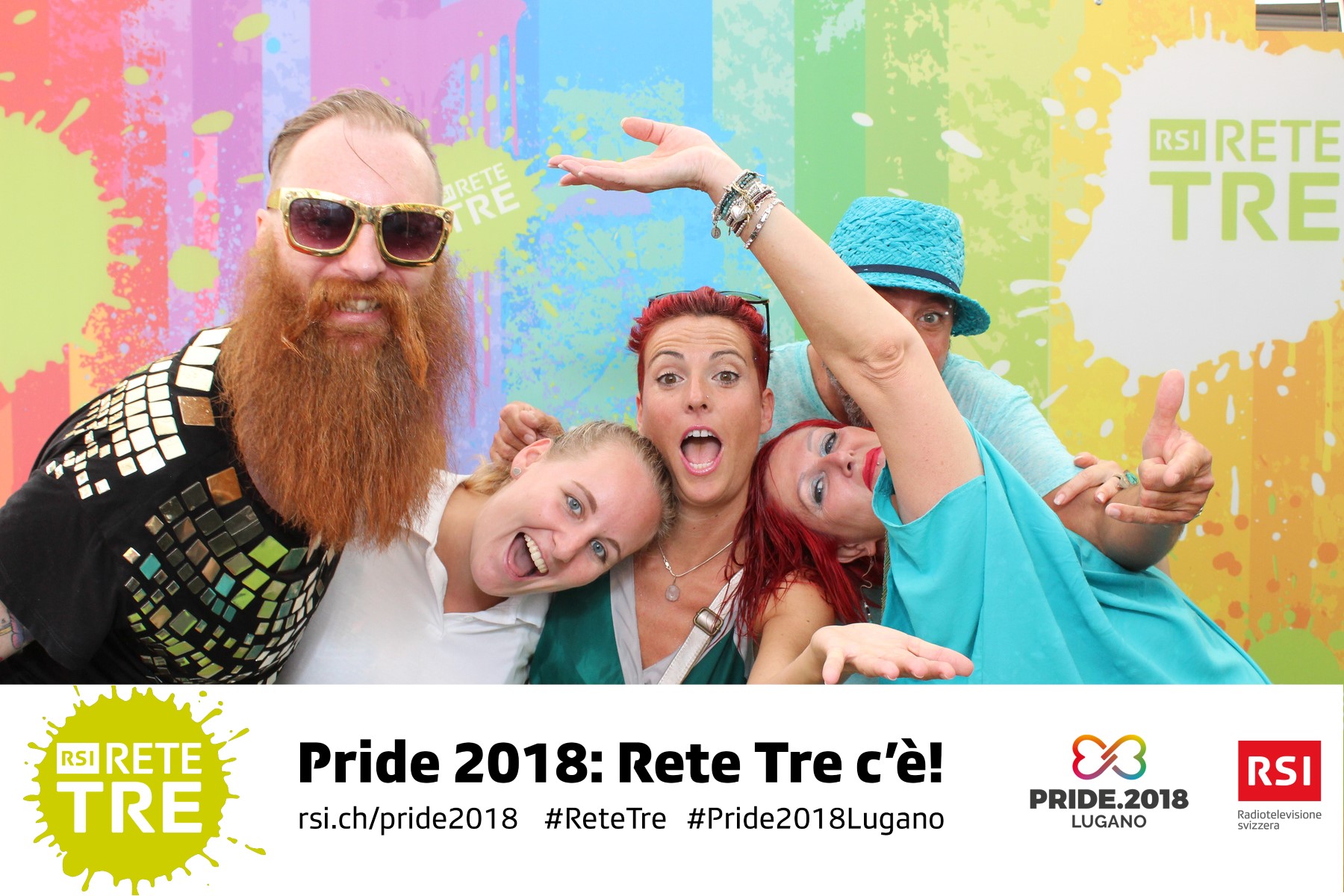 Rivedi tutte le foto scattate da Rete Tre al Pride 2018 su rsi.ch/retetre #RSIReteTre #Pride2018Lugano. Foto: