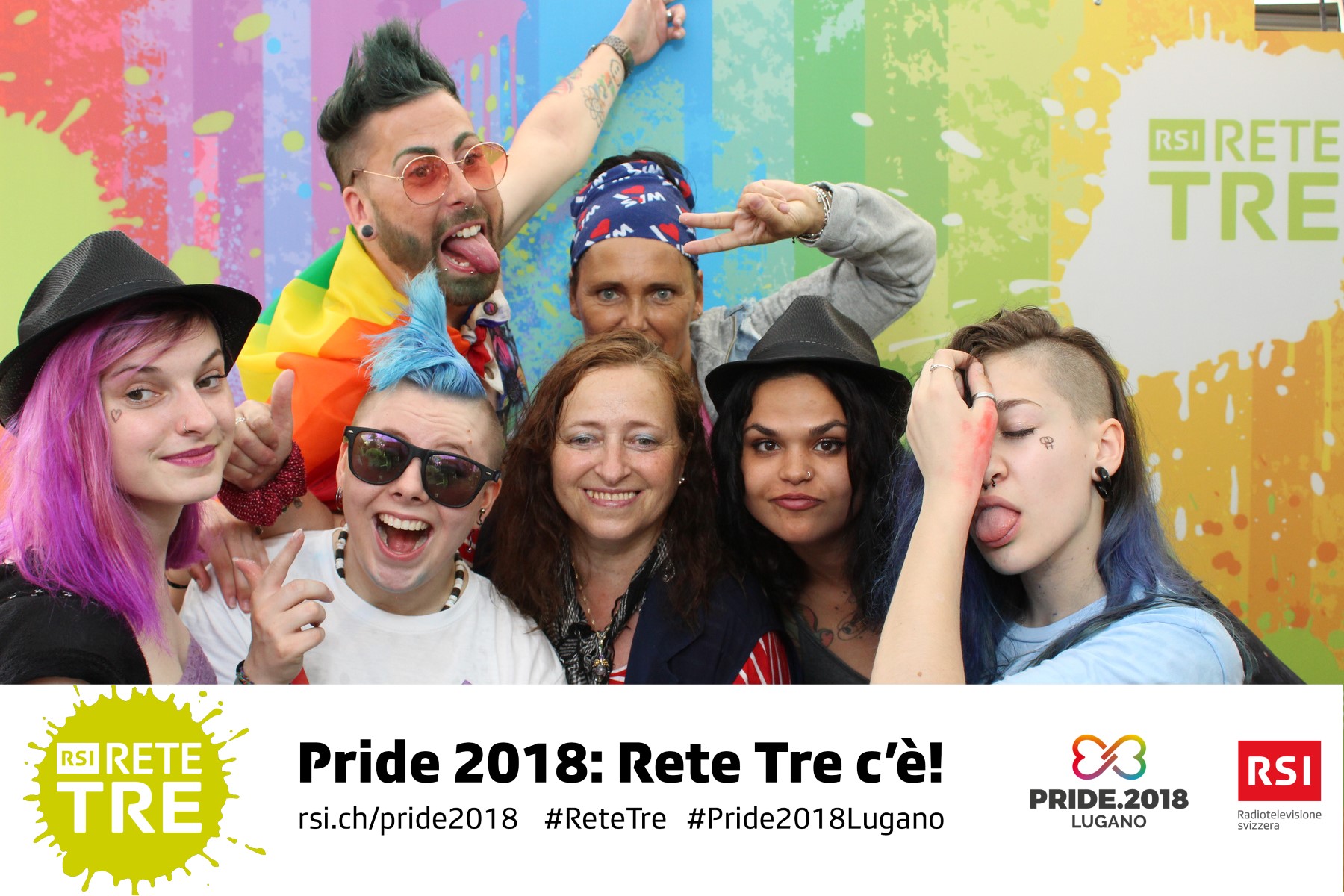 Rivedi tutte le foto scattate da Rete Tre al Pride 2018 su rsi.ch/retetre #RSIReteTre #Pride2018Lugano. Foto: