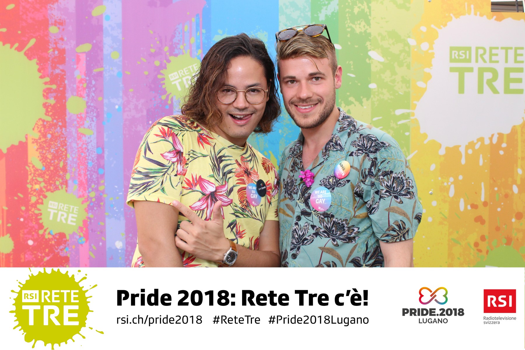 Rivedi tutte le foto scattate da Rete Tre al Pride 2018 su rsi.ch/retetre #RSIReteTre #Pride2018Lugano. Foto: