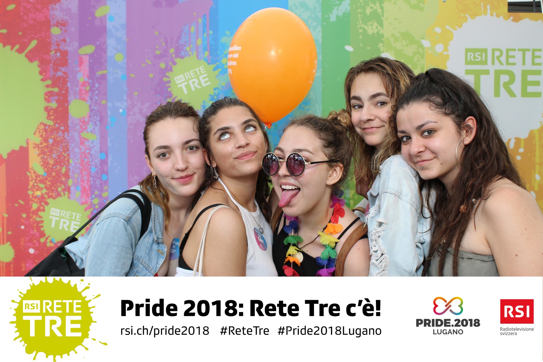 Rivedi tutte le foto scattate da Rete Tre al Pride 2018 su rsi.ch/retetre #RSIReteTre #Pride2018Lugano. Foto: