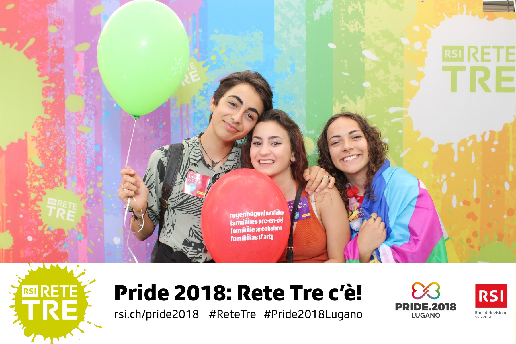 Rivedi tutte le foto scattate da Rete Tre al Pride 2018 su rsi.ch/retetre #RSIReteTre #Pride2018Lugano. Foto: