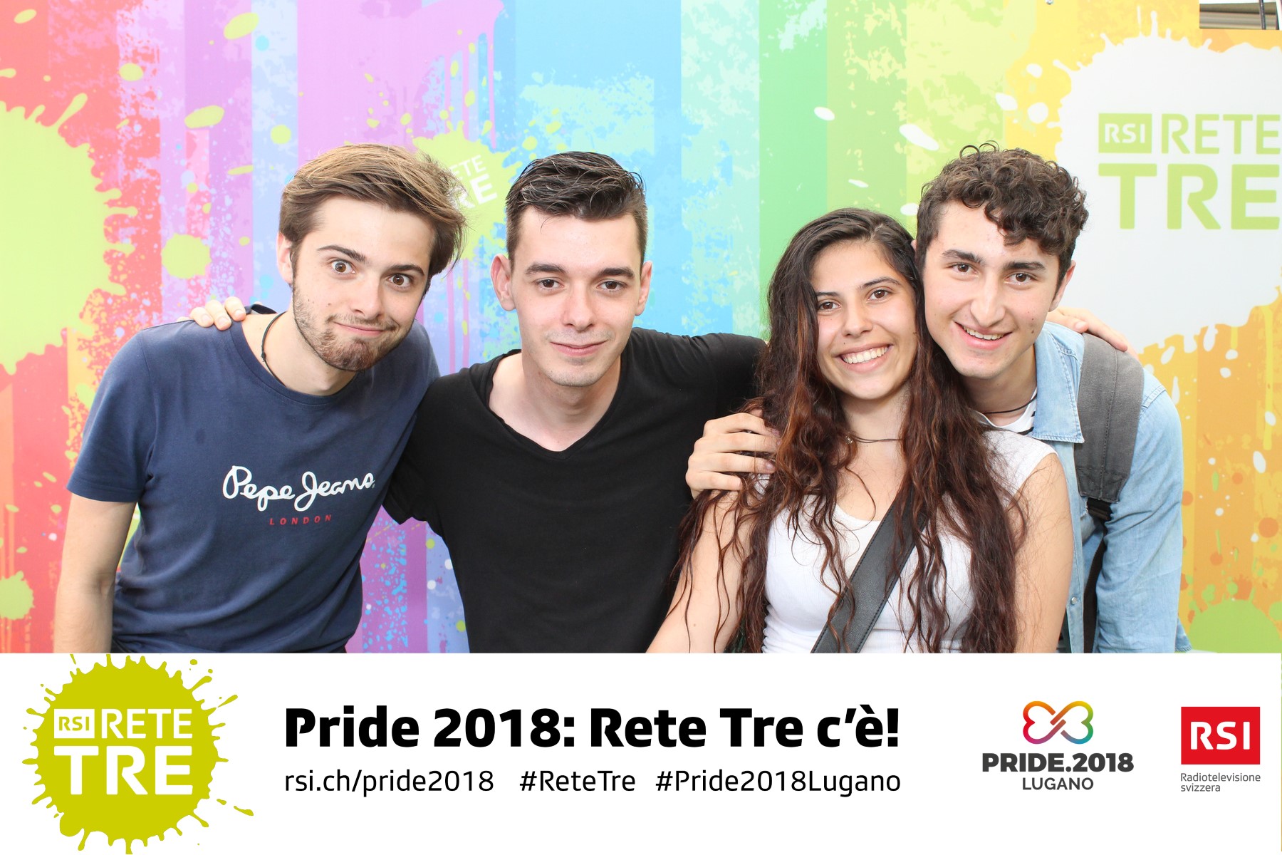 Rivedi tutte le foto scattate da Rete Tre al Pride 2018 su rsi.ch/retetre #RSIReteTre #Pride2018Lugano. Foto: