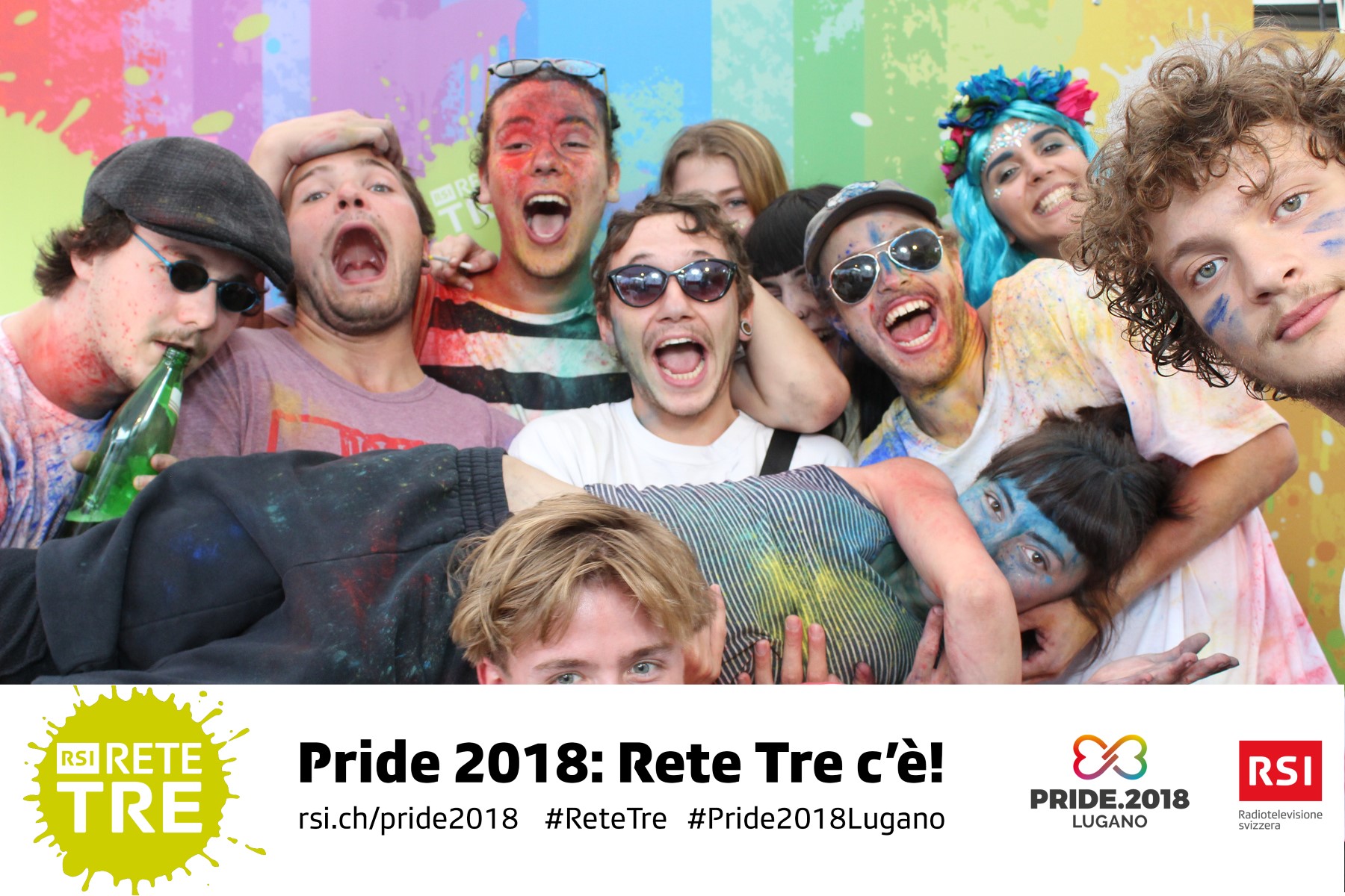 Rivedi tutte le foto scattate da Rete Tre al Pride 2018 su rsi.ch/retetre #RSIReteTre #Pride2018Lugano. Foto: