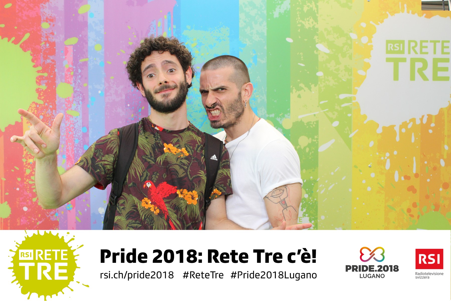 Rivedi tutte le foto scattate da Rete Tre al Pride 2018 su rsi.ch/retetre #RSIReteTre #Pride2018Lugano. Foto: