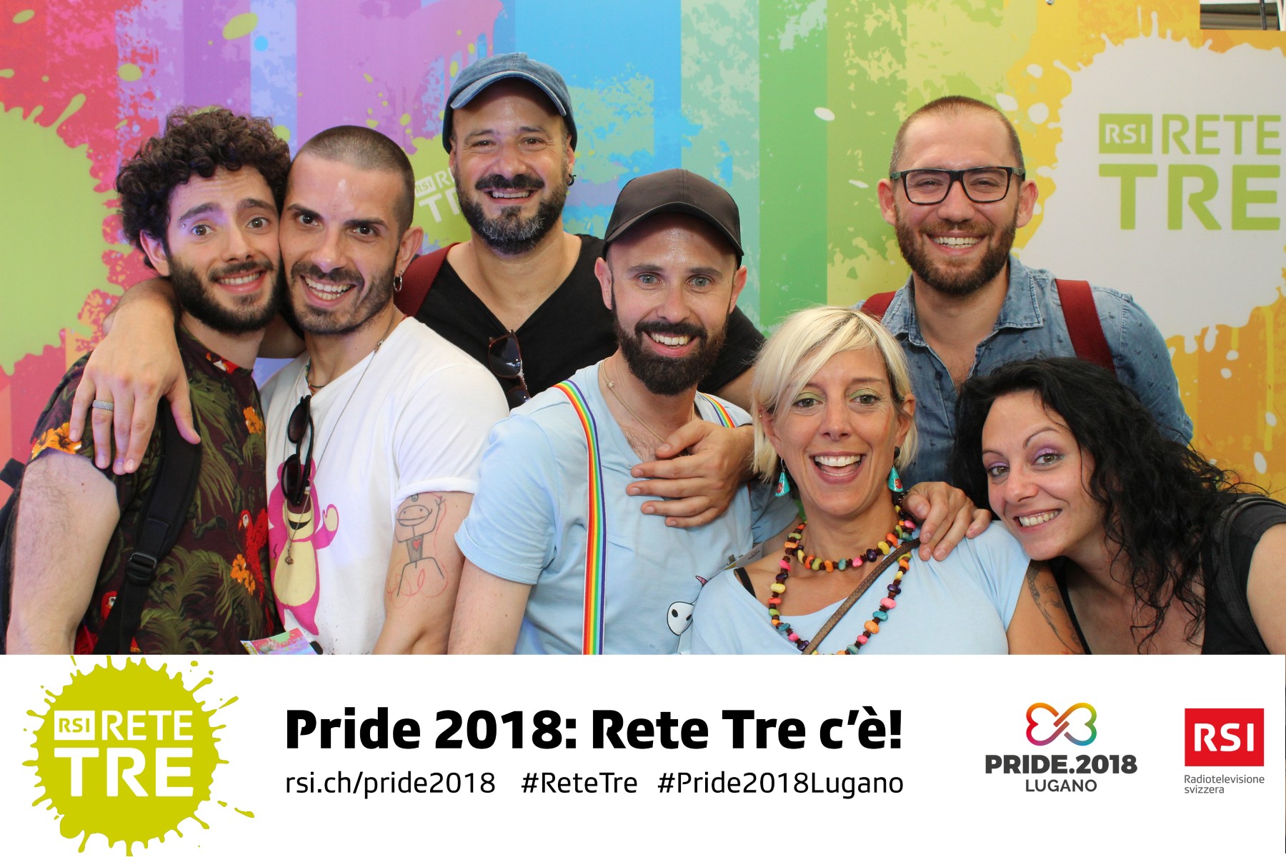Rivedi tutte le foto scattate da Rete Tre al Pride 2018 su rsi.ch/retetre #RSIReteTre #Pride2018Lugano. Foto: