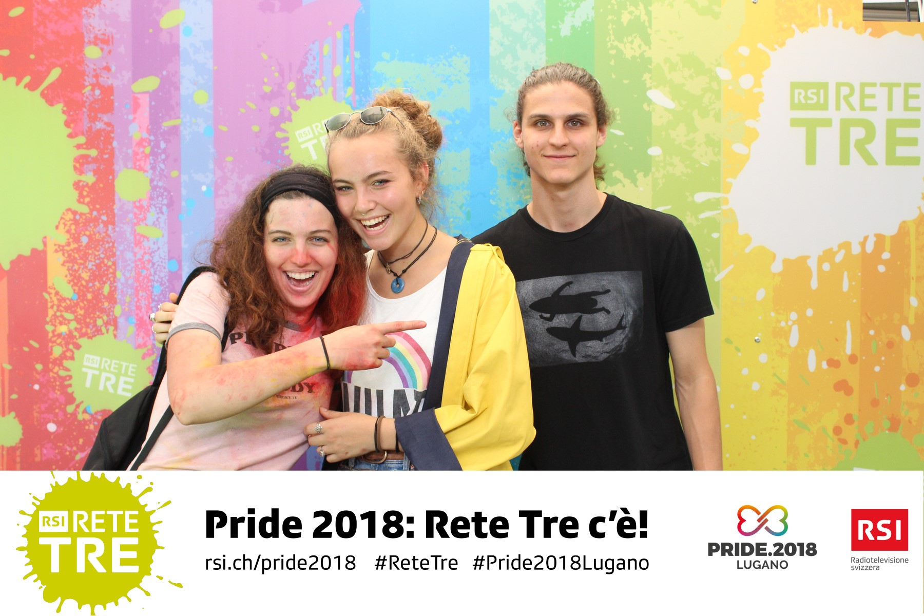 Rivedi tutte le foto scattate da Rete Tre al Pride 2018 su rsi.ch/retetre #RSIReteTre #Pride2018Lugano. Foto: