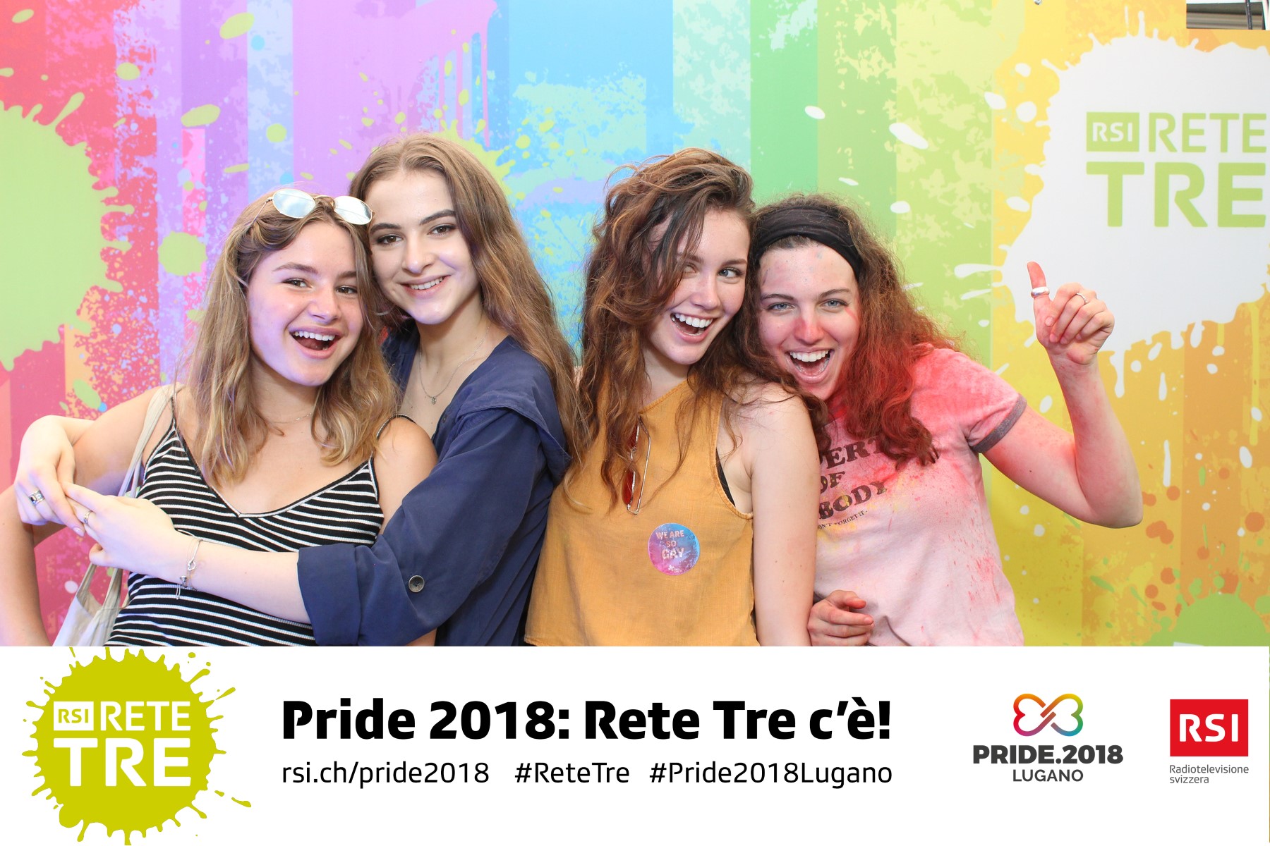 Rivedi tutte le foto scattate da Rete Tre al Pride 2018 su rsi.ch/retetre #RSIReteTre #Pride2018Lugano. Foto: