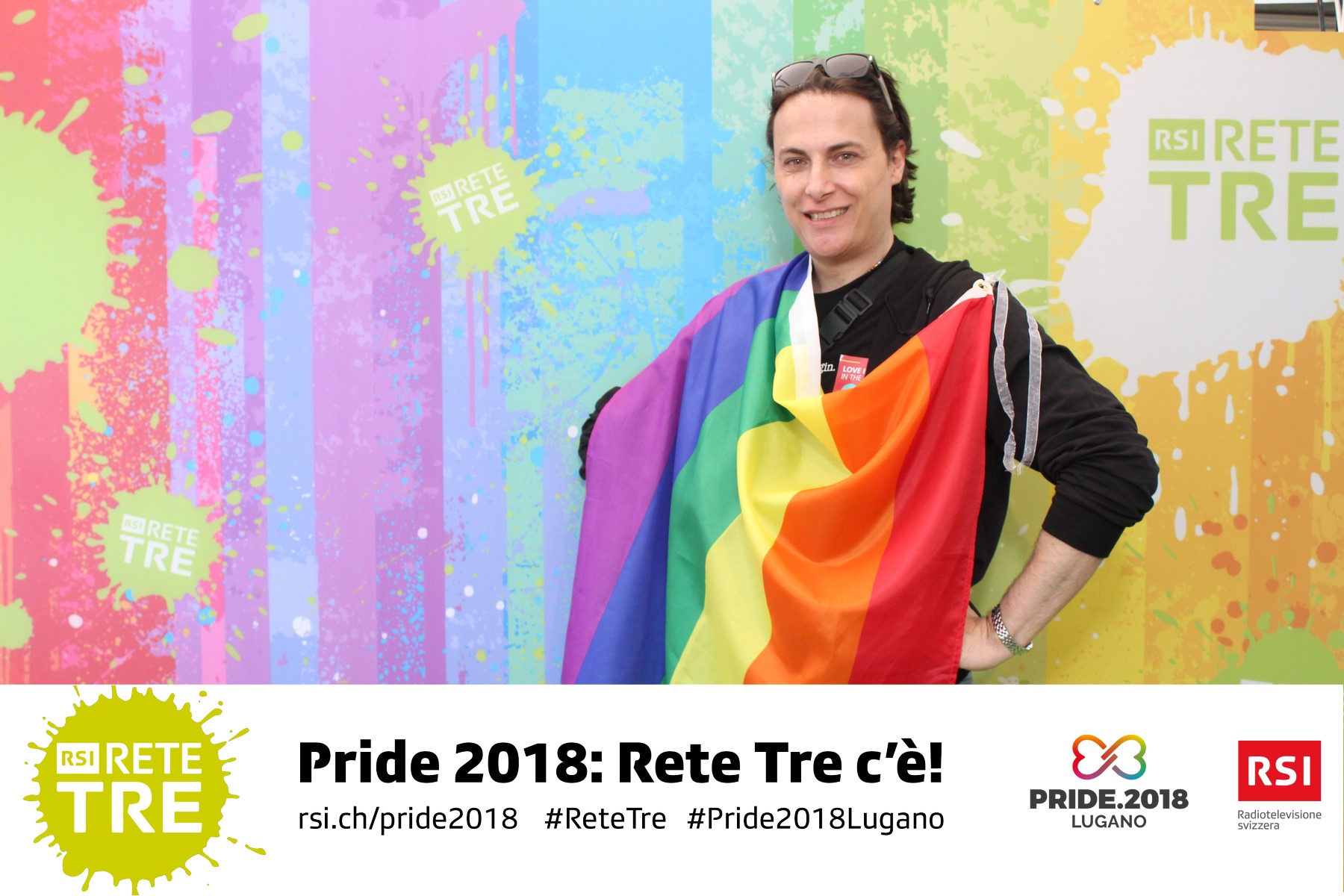 Rivedi tutte le foto scattate da Rete Tre al Pride 2018 su rsi.ch/retetre #RSIReteTre #Pride2018Lugano. Foto: