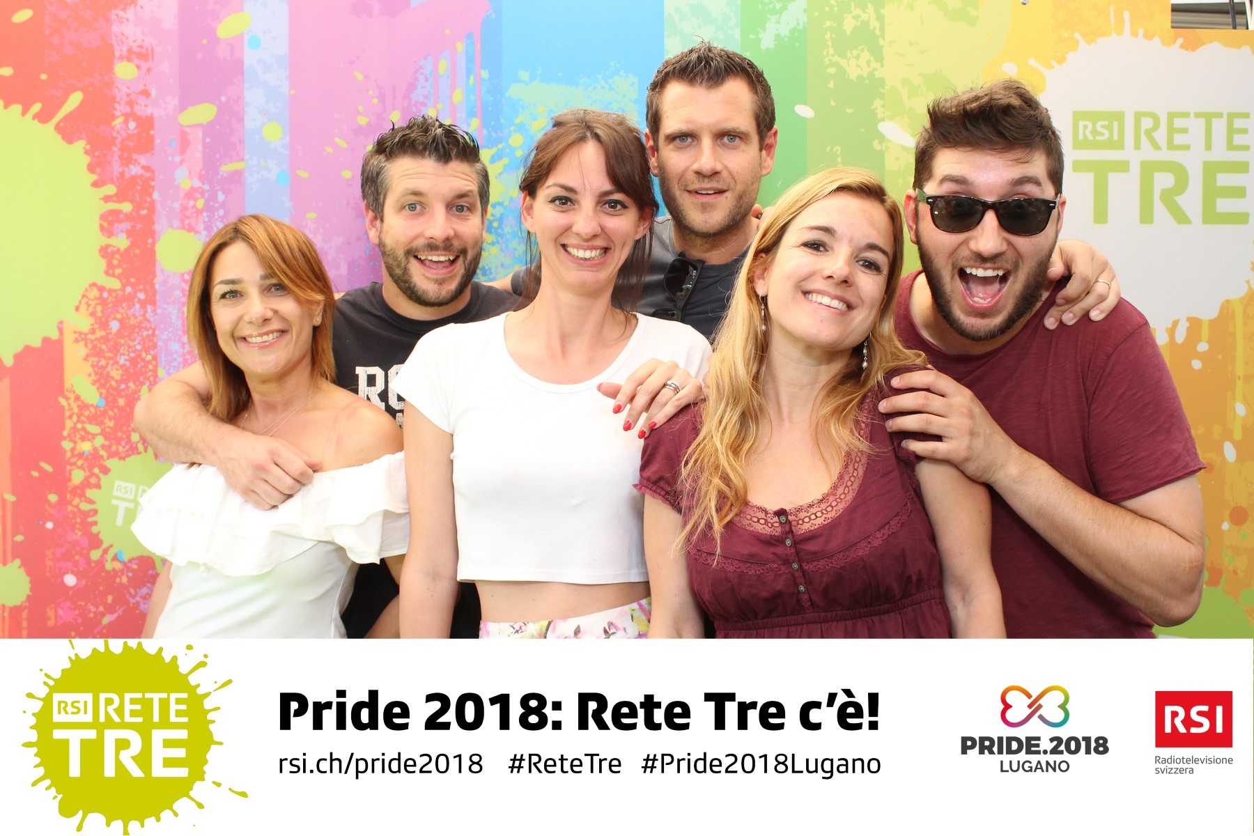 Rivedi tutte le foto scattate da Rete Tre al Pride 2018 su rsi.ch/retetre #RSIReteTre #Pride2018Lugano. Foto: