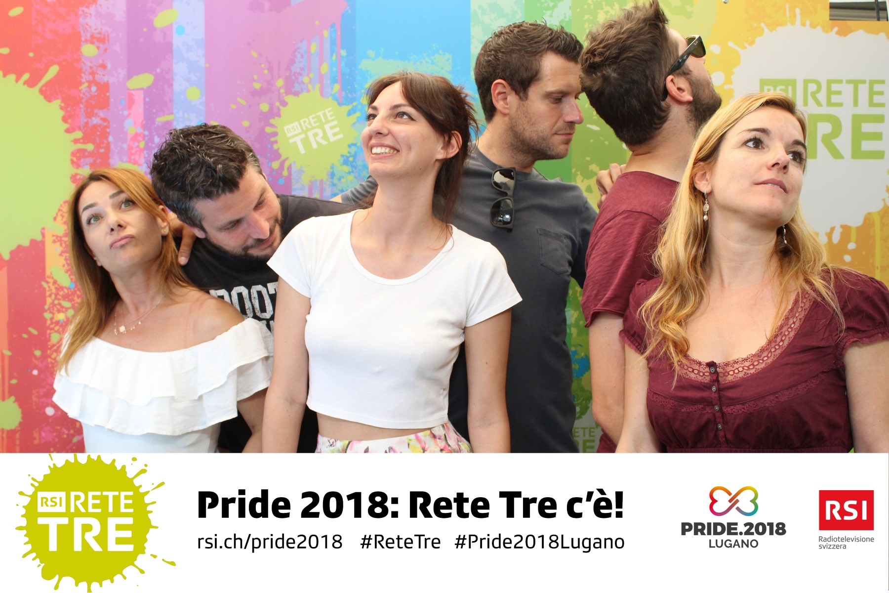 Rivedi tutte le foto scattate da Rete Tre al Pride 2018 su rsi.ch/retetre #RSIReteTre #Pride2018Lugano. Foto: