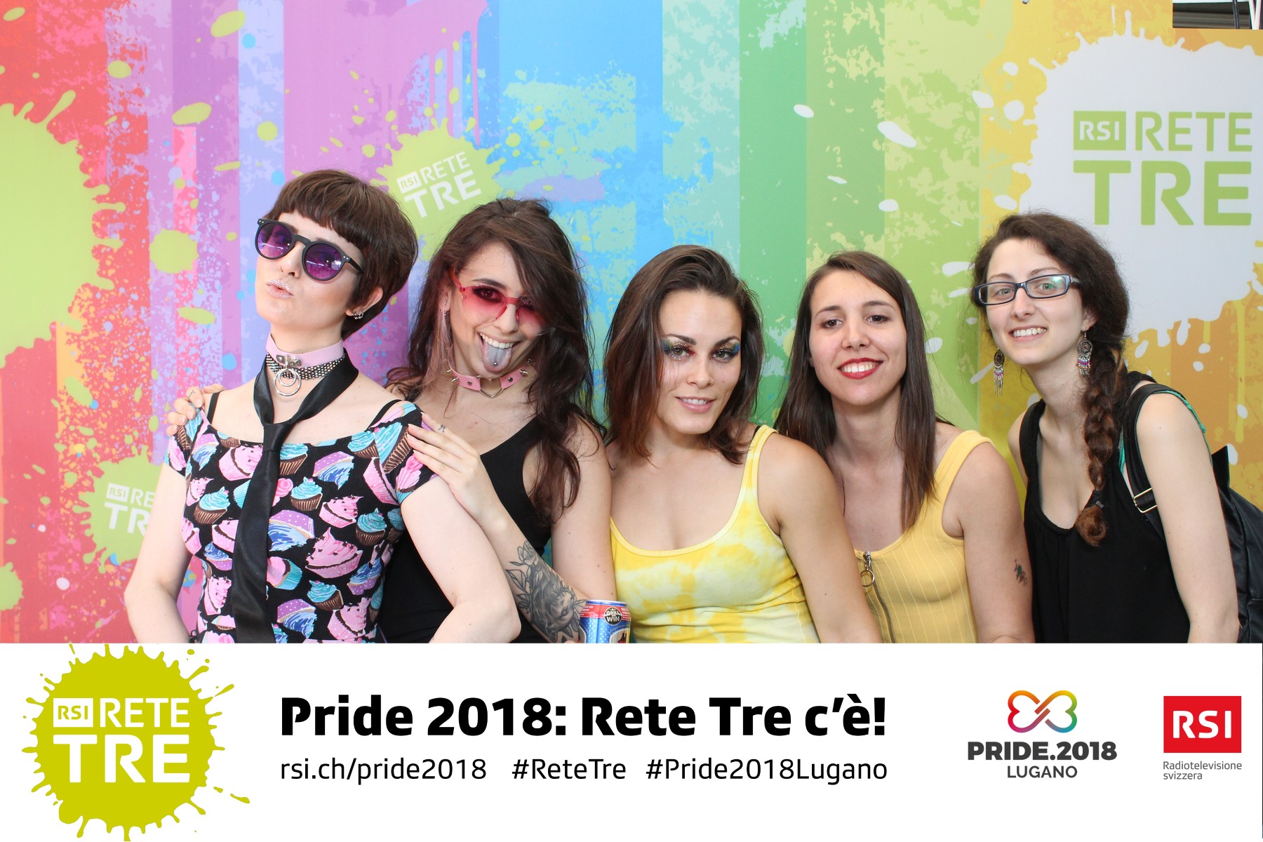 Rivedi tutte le foto scattate da Rete Tre al Pride 2018 su rsi.ch/retetre #RSIReteTre #Pride2018Lugano. Foto: