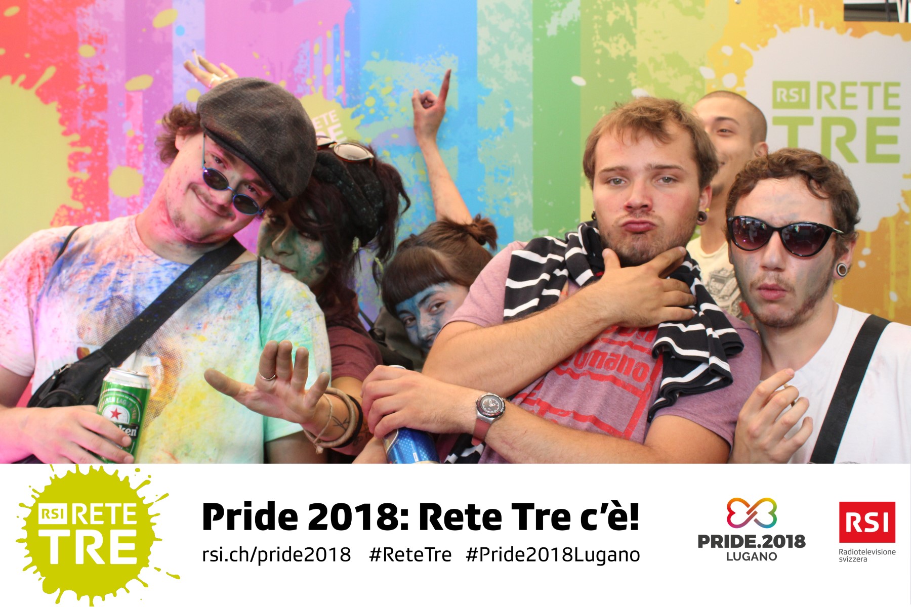 Rivedi tutte le foto scattate da Rete Tre al Pride 2018 su rsi.ch/retetre #RSIReteTre #Pride2018Lugano. Foto: