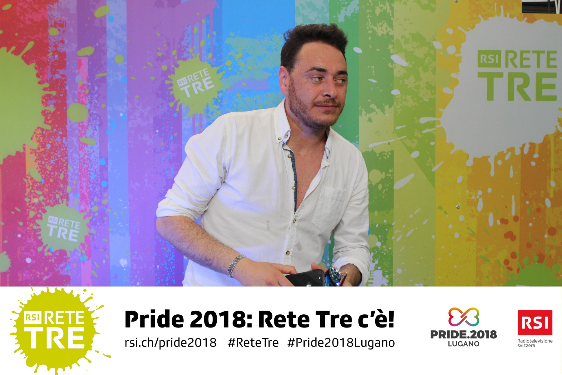 Rivedi tutte le foto scattate da Rete Tre al Pride 2018 su rsi.ch/retetre #RSIReteTre #Pride2018Lugano. Foto: