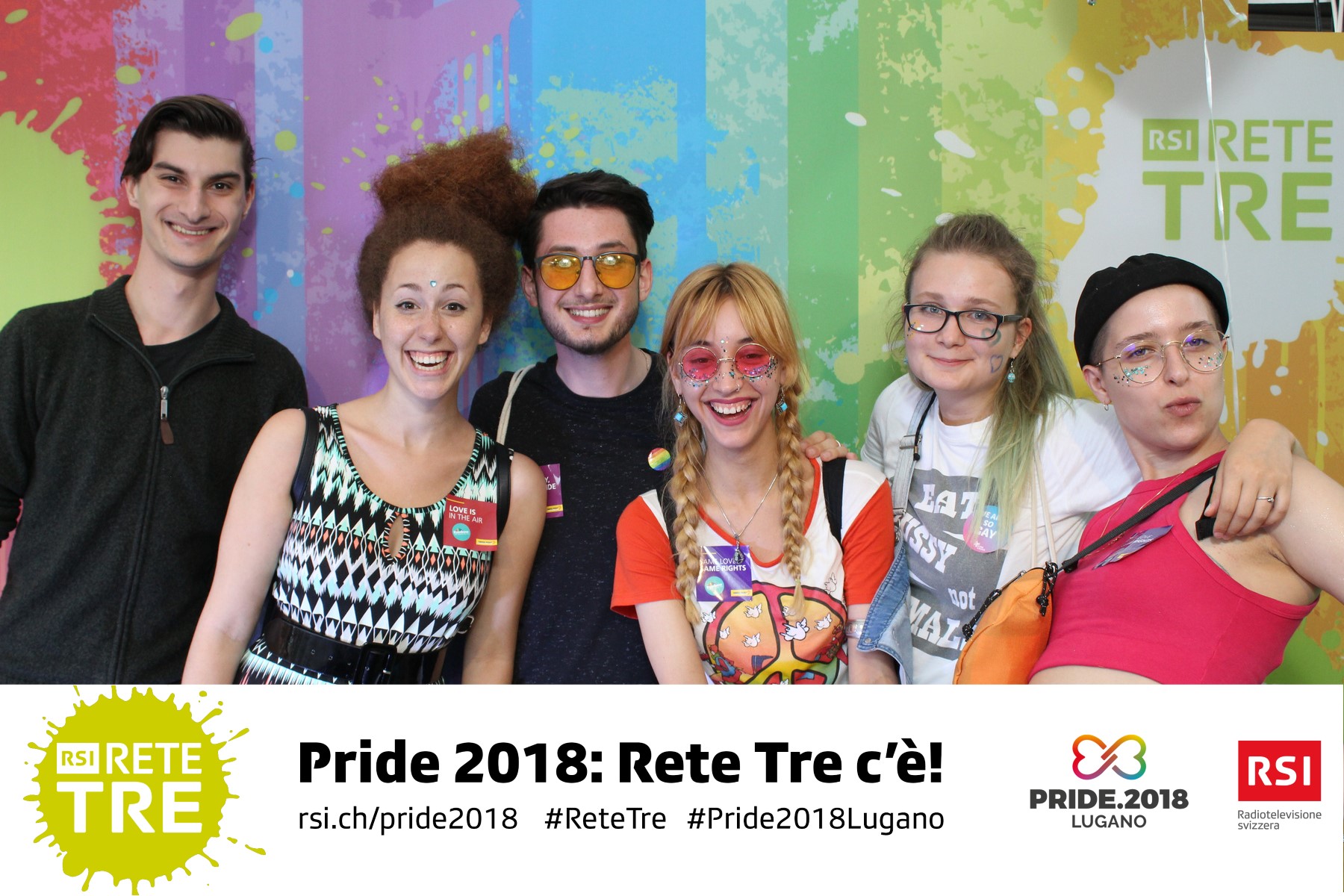 Rivedi tutte le foto scattate da Rete Tre al Pride 2018 su rsi.ch/retetre #RSIReteTre #Pride2018Lugano. Foto: