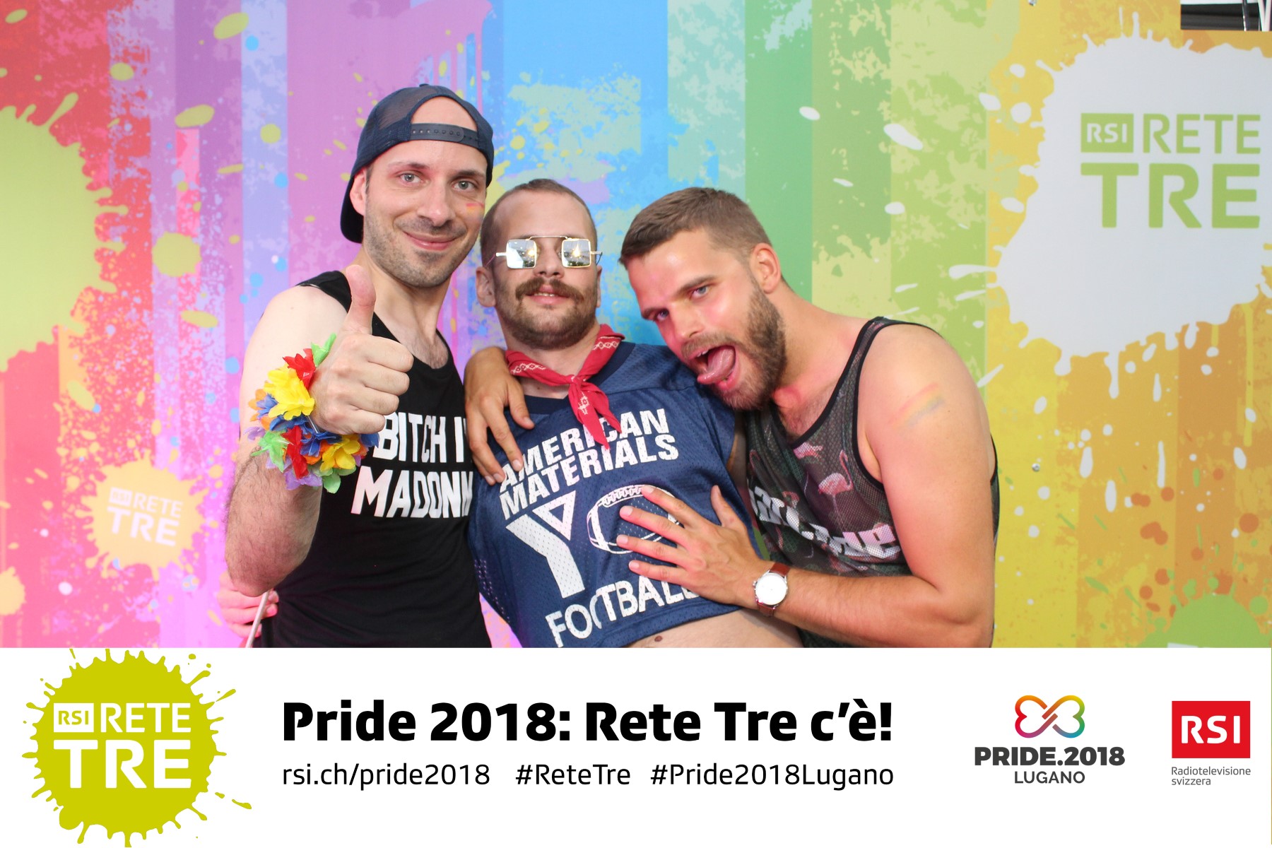 Rivedi tutte le foto scattate da Rete Tre al Pride 2018 su rsi.ch/retetre #RSIReteTre #Pride2018Lugano. Foto: