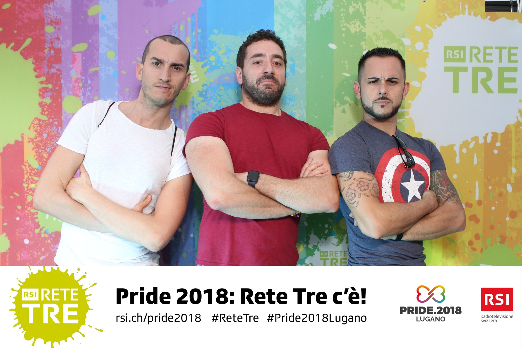 Rivedi tutte le foto scattate da Rete Tre al Pride 2018 su rsi.ch/retetre #RSIReteTre #Pride2018Lugano. Foto: