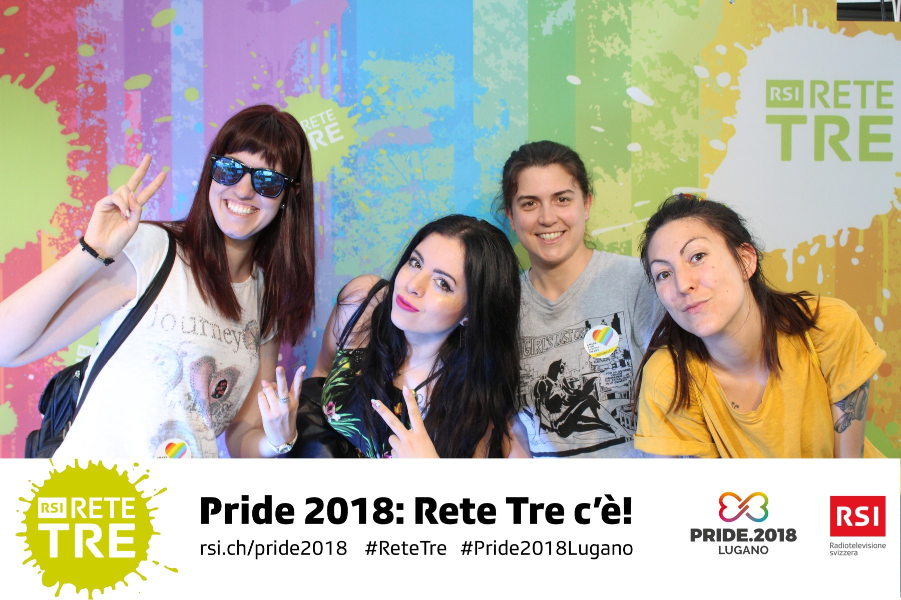 Rivedi tutte le foto scattate da Rete Tre al Pride 2018 su rsi.ch/retetre #RSIReteTre #Pride2018Lugano. Foto: