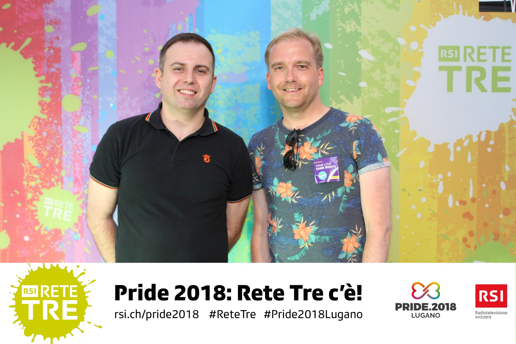 Rivedi tutte le foto scattate da Rete Tre al Pride 2018 su rsi.ch/retetre #RSIReteTre #Pride2018Lugano. Foto: