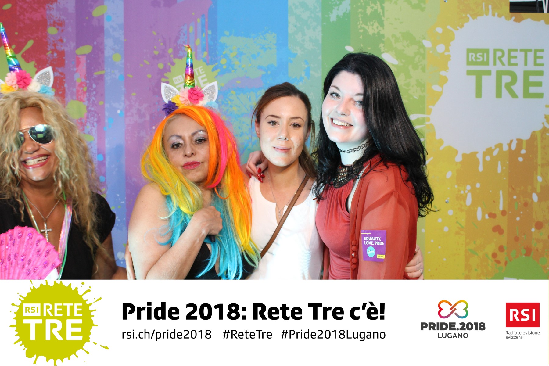 Rivedi tutte le foto scattate da Rete Tre al Pride 2018 su rsi.ch/retetre #RSIReteTre #Pride2018Lugano. Foto: