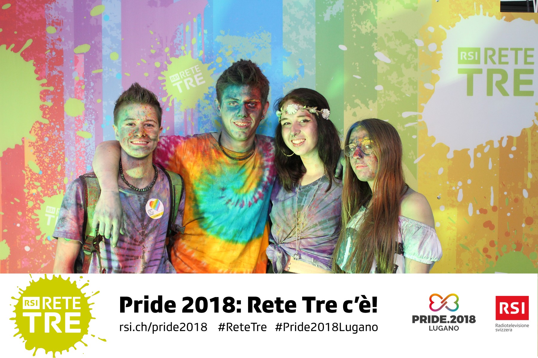 Rivedi tutte le foto scattate da Rete Tre al Pride 2018 su rsi.ch/retetre #RSIReteTre #Pride2018Lugano. Foto: