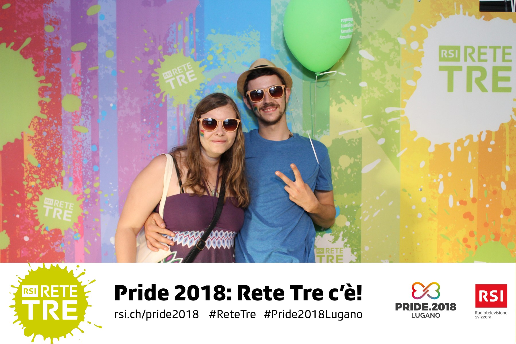 Rivedi tutte le foto scattate da Rete Tre al Pride 2018 su rsi.ch/retetre #RSIReteTre #Pride2018Lugano. Foto:
